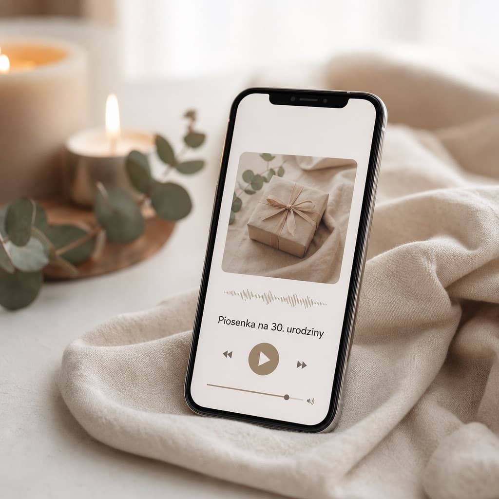 Personalizowana piosenka na 30. urodziny.